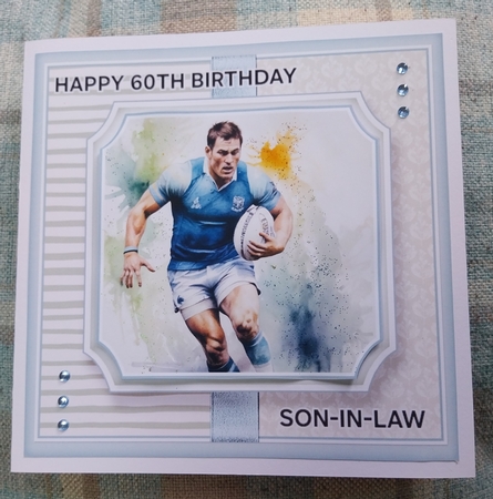 Rugby Topper Kit  by Sharron Hylton