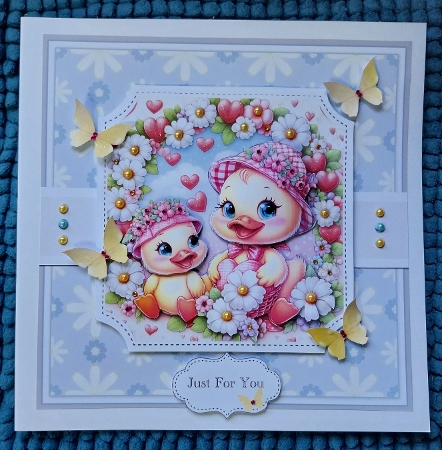 Lovely Little Ducks (Birthday, Mothers Day, Thank You, etc.) by Sharron Hylton