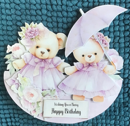 My Sweet Teddy Bear 6  XL Rocker Card  by Sharron Hylton