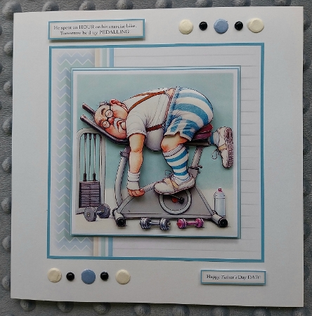 The Exercise Bike (Male) by Sharron Hylton