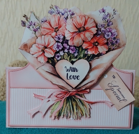 Flowers For You Tent Card Mini Kit-1 by Sharron Hylton
