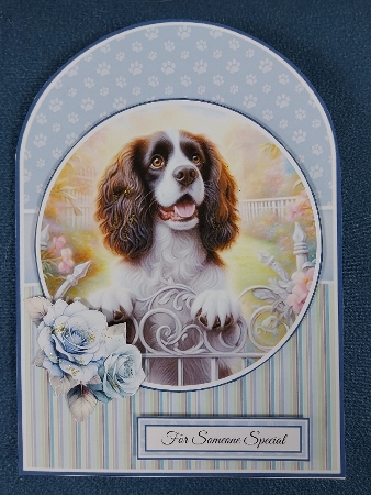 Happy Paws 2 - 5x7 Shaped Mini Page Kit by Sharron Hylton