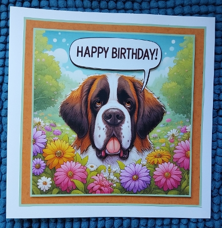 just a St Bernard by Sharron Hylton