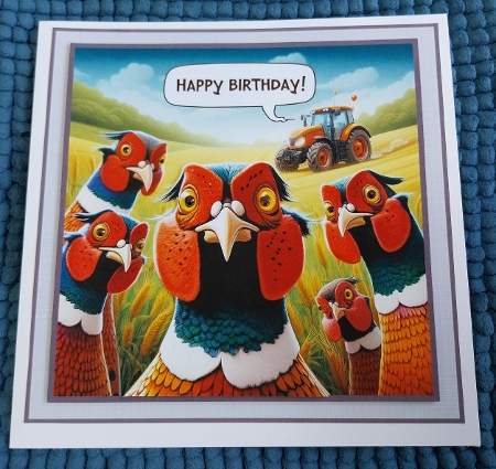 just pheasants by Sharron Hylton