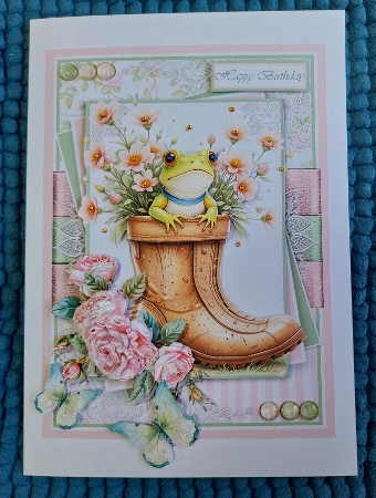The Floral Boot  by Sharron Hylton
