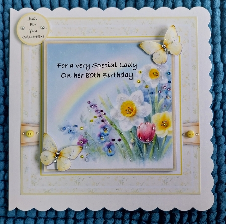 Florals and Rainbows by Sharron Hylton