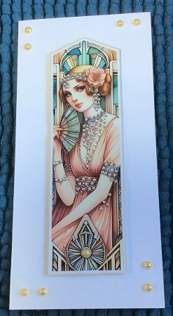 5 Art Deco Bookmarks by Sharron Hylton