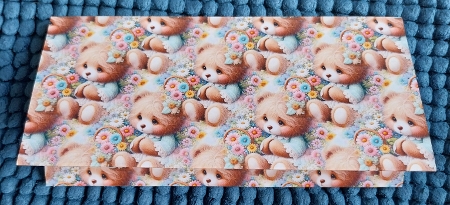 susie bear backing by Sharron Hylton