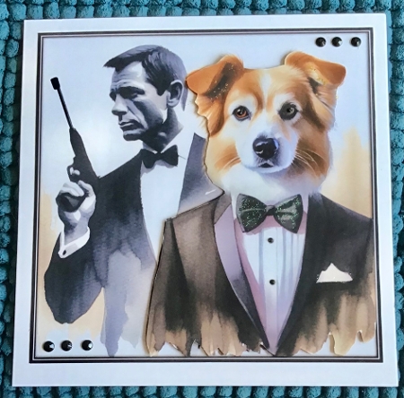6X6 Doggy Spy - Illustrations for Cardmakers & Designers  by Sharron Hylton