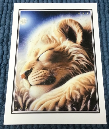 EW A4 Lion 02 by Sharron Hylton