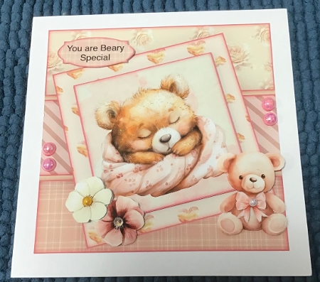 Sleeping Bear Mini Kit 2 7X7 by Sharron Hylton