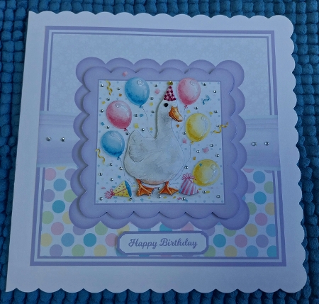 BIRTHDAY GOOSE by Sharron Hylton