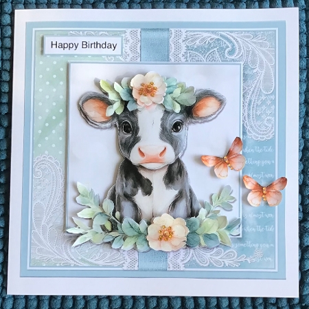 Cute Highland Cow  by Sharron Hylton