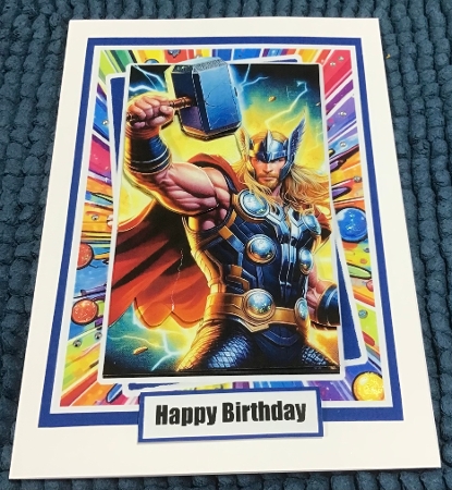 Super Birthday 3 ~ Thor by Sharron Hylton