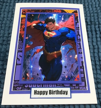 Superman Birthday Wishes by Sharron Hylton
