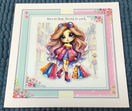 Born To Shop Mini Kit With Ages by Sharron Hylton