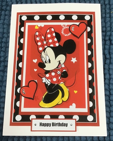 Minnie Mouse Birthday Girl 2 by Sharron Hylton