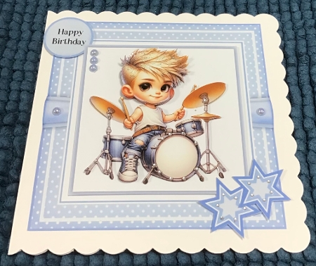Cute Little Drummers by Sharron Hylton