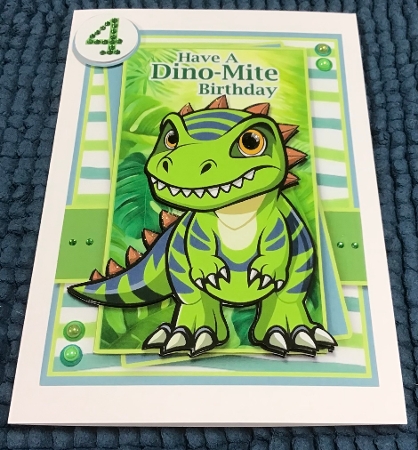Dino-Mite Birthday 3 ~  Ages 1 to 9 by Sharron Hylton