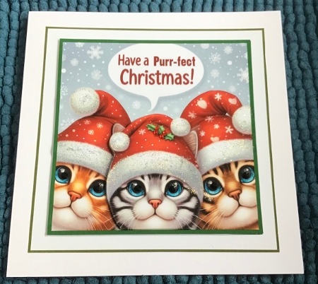 Purrfect christmas cats by Sharron Hylton