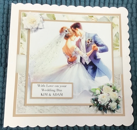 Bride & Grooms First Dance Mini Kit 7x7 by Sharron Hylton