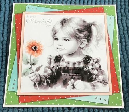 Birthday Child (five 8x8 cards) by Sharron Hylton