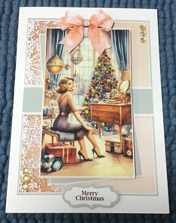 Art Deco Christmas Glamour 2 by Sharron Hylton