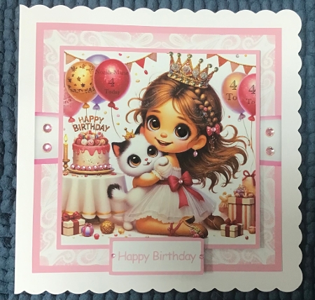 cup1380886_40 - Birthday Girl and her Kitten Mini Kit 7x7