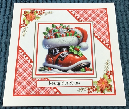 Santas Boot by Sharron Hylton