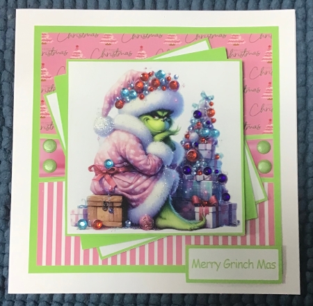 Merry Grinchmas 1 Mini Kit 7x7 by Sharron Hylton