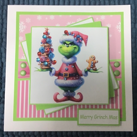 Merry Grinchmas 3 Mini Kit 7x7 by Sharron Hylton