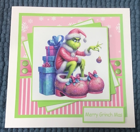 Merry Grinchmas 4 Mini Kit 7x7 by Sharron Hylton