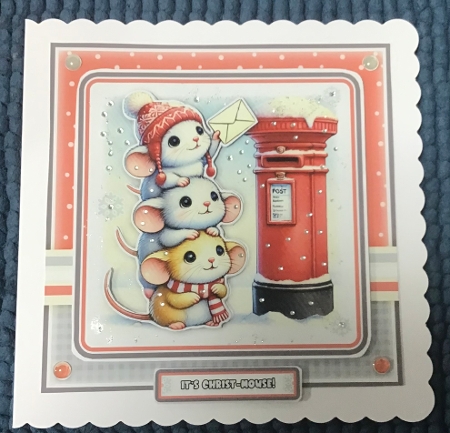 Merry Christ-Mouse Mini Kit by Sharron Hylton