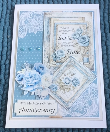 More Than Words - Blue 11 by Sharron Hylton
