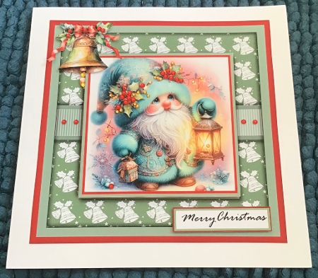 Christmas Gnome with Latern - Mini Kit by Sharron Hylton