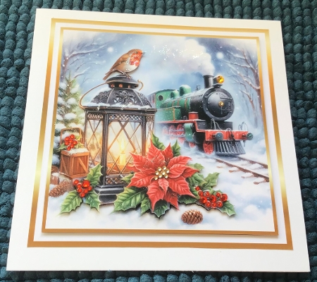 christmas  train 2 by Sharron Hylton