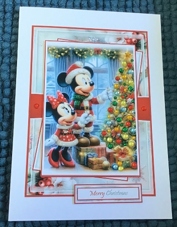 Decorating The Tree With 3 Toppers - Makes 3 Cards by Sharron Hylton
