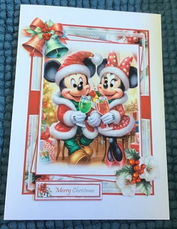 Christmas Cheer With 3 Toppers - Makes 3 Cards by Sharron Hylton