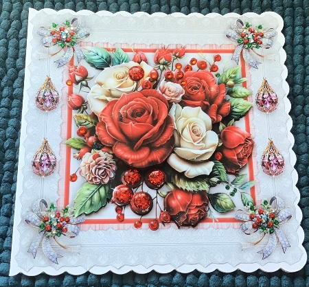 Flowers and Lace 1 by Sharron Hylton