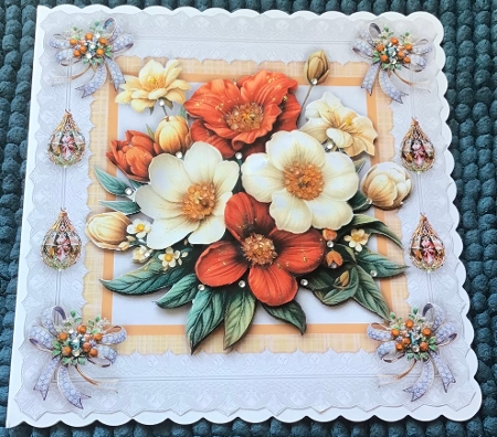 Flowers and Lace 3 by Sharron Hylton