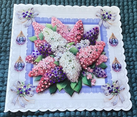 Flowers and Lace 8 by Sharron Hylton