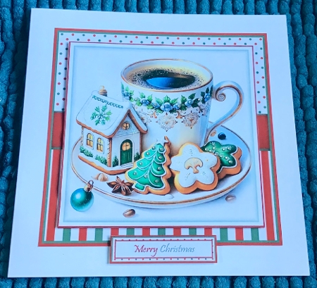 Christmas Treats With 3 Toppers - Makes 3 Cards by Sharron Hylton