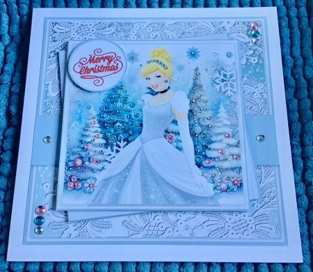 6x6 Princess Cinderella Magical Christmas Wishes by Sharron Hylton