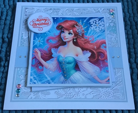 6x6 Princess Ariel Magical Christmas Wishes by Sharron Hylton