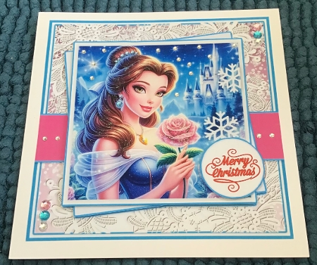 6x6 Princess Belle Magical Christmas Wishes by Sharron Hylton