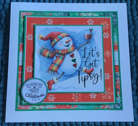 Merry Snowman Kit-1 by Sharron Hylton