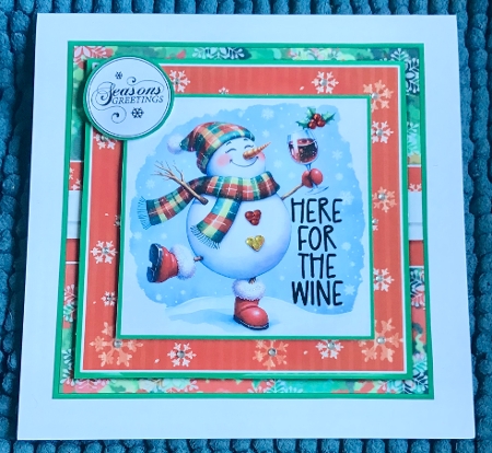 Merry Snowman Kit-2 by Sharron Hylton