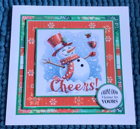 Merry Snowman Kit-4 by Sharron Hylton