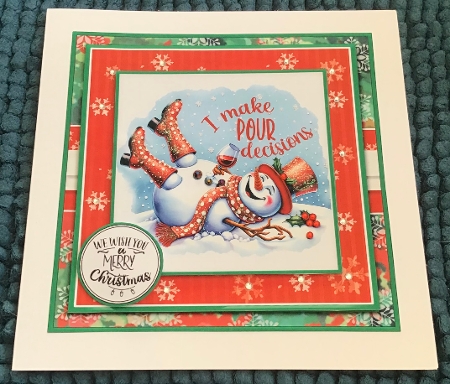 Merry Snowman Kit-5 by Sharron Hylton