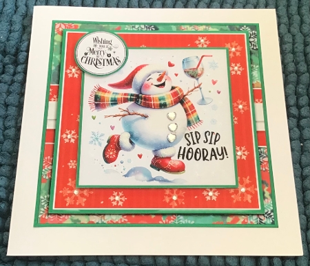 Merry Snowman Kit-6 by Sharron Hylton
